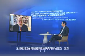 王辉耀对话彼得森国际经济研究所所长亚当·波森（一）视频封面