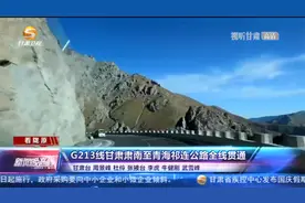 G213线甘肃肃南至青海祁连公路全线贯通视频封面