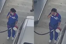 车主未付300油费，加油站员工边抹泪边工作，民警当天帮忙追回视频封面