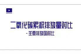 世界二氧化碳主要排放国累积排放量对比视频封面