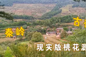 陕南秦岭探秘，深山偶遇清代古村，祖先100多年前逃难来此隐居视频封面