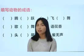 填写有关动物的成语，考你积累同时考你记忆力。视频封面