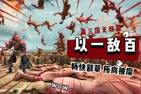 以一敌百畅快割草 真三国无双霸手游试玩视频封面