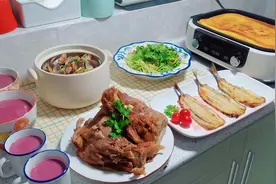 这样做晚餐真的简单，蒸煮煎烤压同时出锅，无油烟又美味！视频封面