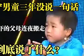 男童三年没说一句话，开口却胡言乱语，他究竟说了什么？视频封面