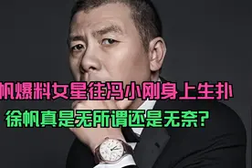 徐帆上爆料女星往冯小刚身上生扑，真的是无所谓，还是无奈？视频封面
