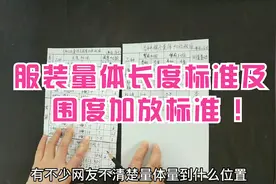 量体量到什么位置？胸围臀围如何放量？详细讲解并附清晰参考表！视频封面
