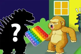 机械哥斯拉变成透明状态，结果被战斧消灭视频封面