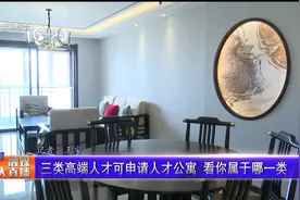 三类高端人才可申请人才公寓   看你属于哪一类视频封面