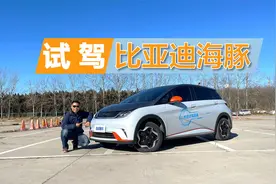 试驾比亚迪海豚，10万级精品纯电代步车，配置空间质感都不错视频封面