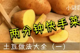 土豆做法大全（一）：万用的土豆泥 | 两分钟快手菜视频封面