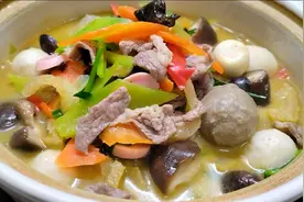 年夜饭之湖南合菜《全家福》，荤素搭配，营养健康，寓意合合美美视频封面