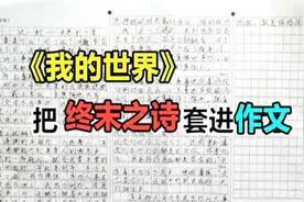 我的世界揭秘49：把终末之诗写进作文！真是MC最聪明的小学生