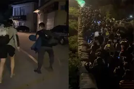 男子爬完泰山后走出丧尸步，网友：这腿怎么不听脑子使唤视频封面