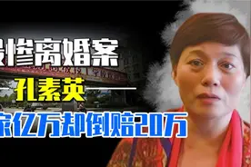 中国最惨离婚案，亿万身家倒赔20万，山东蓝翔老板娘经历了啥？视频封面