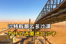 沙特有那么多沙漠，为什么还要进口沙子？他们为什么不自己开采？视频封面