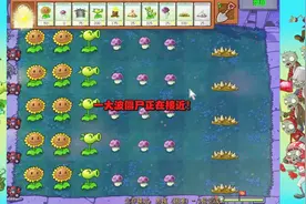 植物大战僵尸：黑夜困难生存，前2轮成功完成，这布局如何？视频封面