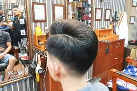 长脸型男士适合二八分发型吗？越看越有型，竟然如此帅气视频封面