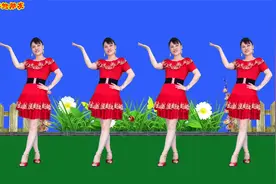回味老歌《粉红色的回忆》甜甜的歌美美的舞，邀您来欣赏视频封面