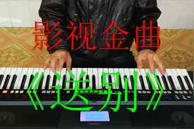 电子琴《送别》电影《城南旧事》主题曲 经典老歌 好听