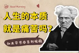 人生的本质就是痛苦吗？叔本华：欲望不满足就痛苦，满足了就无聊视频封面