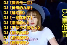 九首重低音伤感DJ歌曲<潇洒走一回><神奇的九寨><一晃就老了>