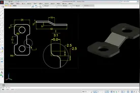 CAD练习题，局部放大图制作讲解以及快速三维建模，满满的干货