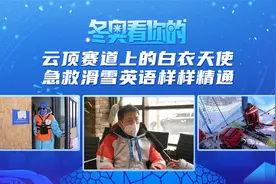 【冬奥看你的】云顶赛道上的白衣天使 急救滑雪英语样样精通视频封面