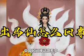 出马仙是怎么回事@大伟文史趣谈