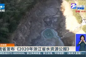 我省发布《2020年浙江省水资源公报》视频封面