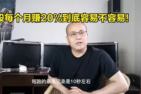 炒股月赚20%到底容易还是不容易视频封面