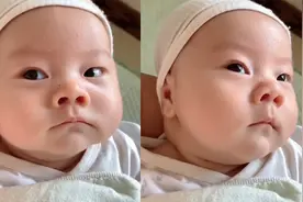 宝宝对妈妈疯狂翻白眼，满脸不耐烦惹爆笑：对这个家多少有点不服视频封面