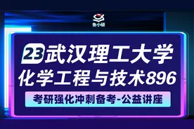 23武汉理工化学工程与技术考研-896 化工原理-VIP精品小班视频封面