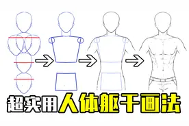 人体躯干怎么画？人体躯干要点讲解视频封面