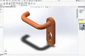Solidworks三维建模，这个模型很简单，三个特征就搞定，新手也会