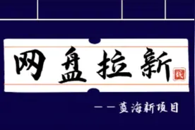 网盘拉新项目，月入2万 ，免费分享授权和教学视频封面