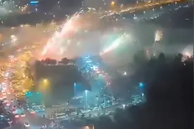 郑州CBD跨年夜放烟花疑致绿化景观着火 官方：已劝阻上万人次视频封面