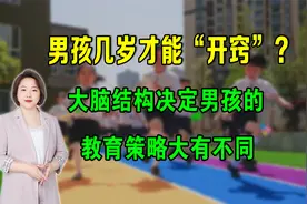男孩几岁才能“开窍”？大脑结构决定，男孩的教育策略大有不同视频封面