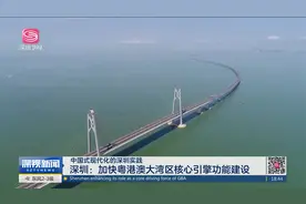 深圳：加快粤港澳大湾区核心引擎功能建设视频封面