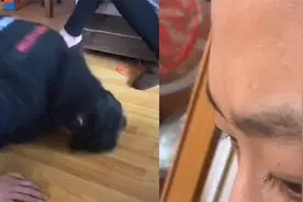 硬核！江苏14岁男孩磕头碎核桃，讨红包后紧捂额头鼓包，家人笑翻视频封面