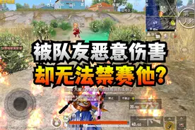 为什么队友恶意伤害我们，我们却无法禁赛对方？