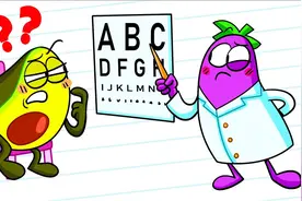 近视的牛牛戴上眼镜，可清晰的世界也很可怕，一定要保护好眼睛！视频封面