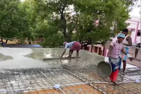 印度富人建造房子，屋顶直接混凝土浇灌，网友：这也太下本钱了视频封面