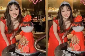 甄子丹为女儿庆18岁生日，甄济如头顶王冠穿红裙，美貌神似汪诗诗视频封面