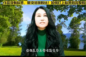 作品没有标签，涨不了粉丝！如何打上标签完整教程视频封面