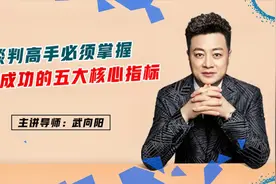 【武向阳直播】谈判高手必须掌握的五大核心指标视频封面