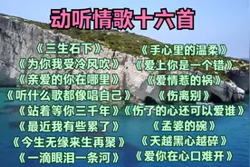 爱听<三生石下<亲爱的你在哪里<站着等你三千年<伤离别视频封面