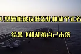U型潜艇被反潜轰炸机逮个正着，结果飞机却被自己击落视频封面