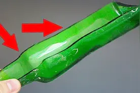 如何让啤酒瓶一分为二，实在太简单了，看一遍就学会了