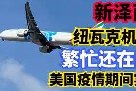 美国疫情期间实拍，实拍新泽西纽瓦克国际机场，繁忙还在吗？视频封面
